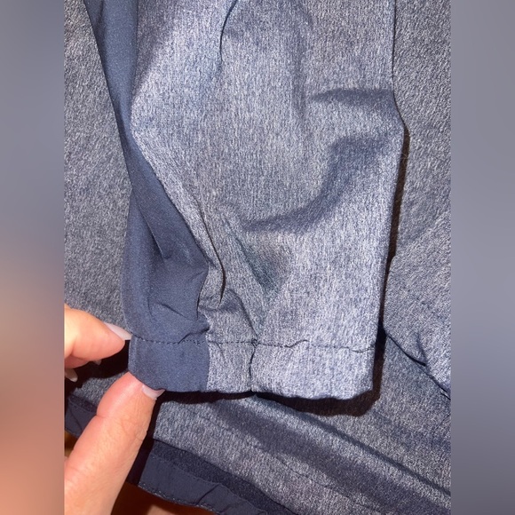 Nike Shield Men’s Half-Zip Golf Pullover Jacket Gray/Dark Navy/Black Size XL - Picture 7 of 13